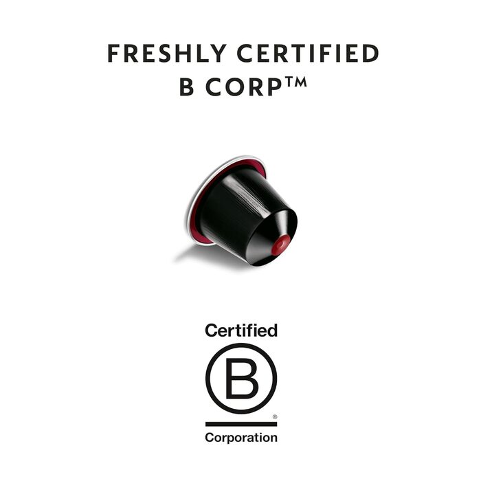 Кава Nespresso Volluto Decaffeinato, 50 капсул (5 x 10 капсул) - без кофеїну, Ristretto Decaf 100