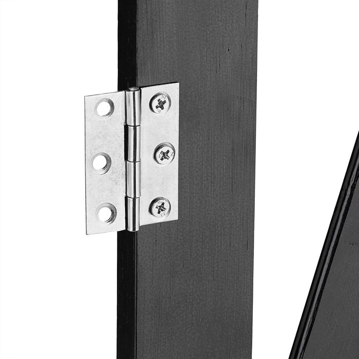 Захисний забірчик для собак Relaxdays, розтяжний до 108,5 см, висотою 47,5-60 см, бамбук, чорний