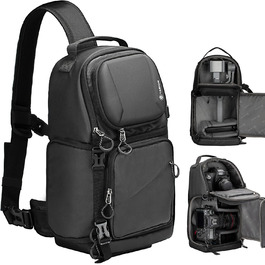Чохол для камери TARION: водонепроникний, для DSLR/SLR, з дощем.іком, чорний