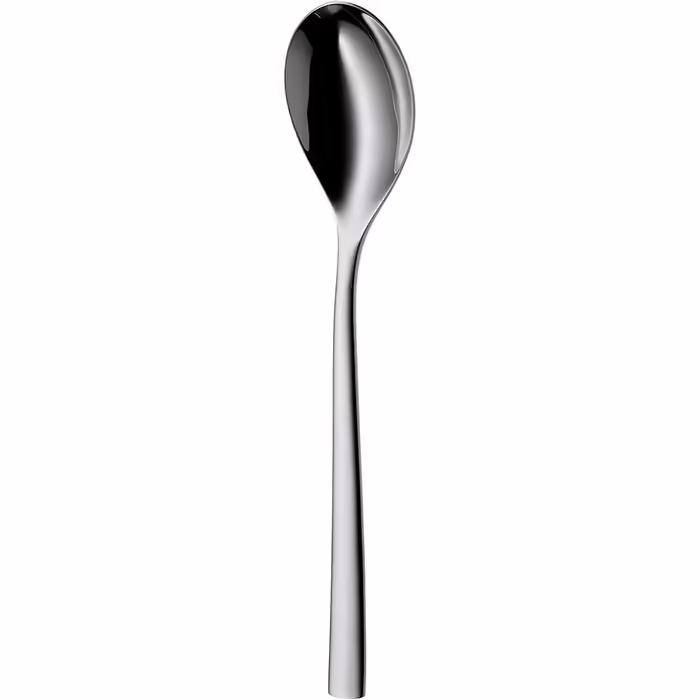 WMF Palermo Stainless Steel Cutlery Set, 6 Persons, 30-Piece Dining Cutlery Set, Monobloc Knives, Cromargan Stainless Steel Polished, Shiny, Dishwasher Safe Single