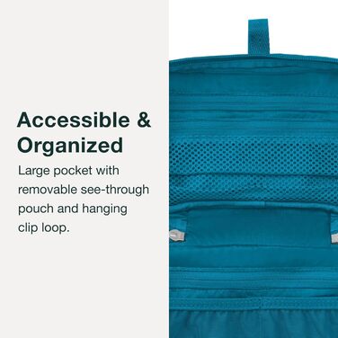 Органайзер Osprey Ultralight на блискавці, чорний, універсальний розмір