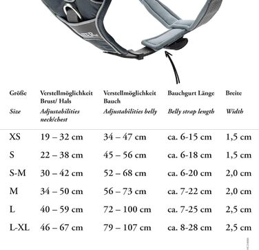 Нашийник для собак HUNTER, зелено-сірий, розмір 45-56 см