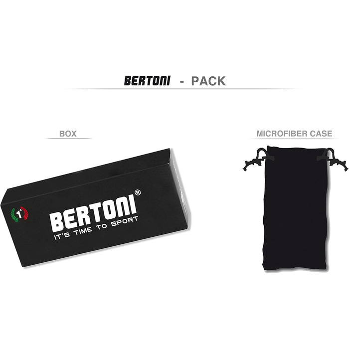Мотоокуляри Bertoni з ударостійкими та антизапотівними лінзами, регульована гумка, модель AF112, чорна рамка, помаранчева лінза, для шолома
