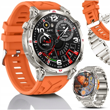 Смарт-годинник JG Smart JGR-93 з GPS, сріблястий