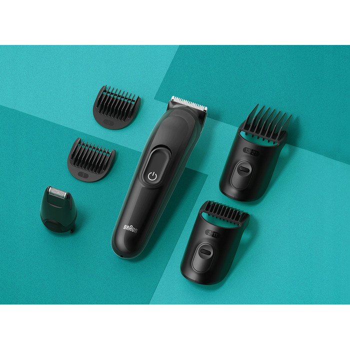 Тример Braun MGK3420 5в1 для стрижки волосся, бороди та стайлінгу