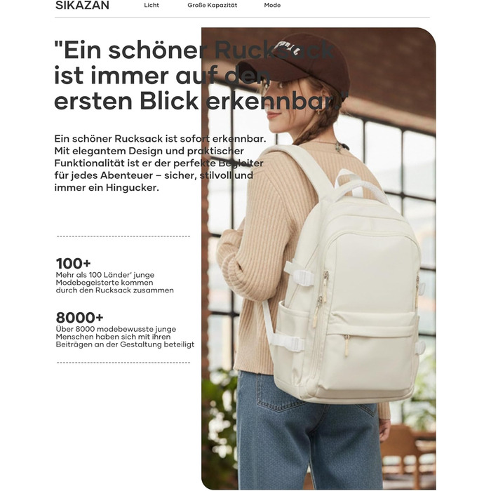 Шкільний рюкзак для підлітків: чорний, для дівчаток та хлопців. Шкільна сумка, casual рюкзак, 44x31x15 см