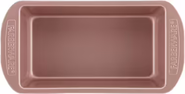 Farberware Nonstick Bakeware Meatloaf/Nonstick Baking Loaf Pan - 9 Inch x 5 Inch, Rose Gold