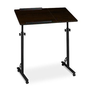 Relaxdays Large Adjustable Height Laptop Table