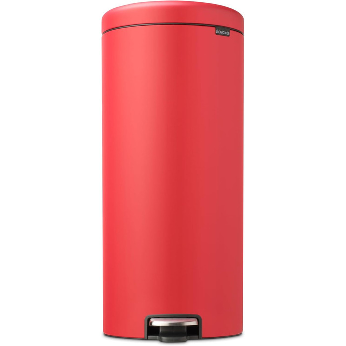 Відро Brabantia Treteimer 30L, мінеральний червоний, сталь, пластик