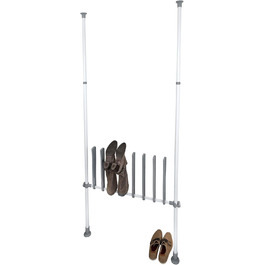 WENKO Telescopic System Hercules - adjustable organization system, wardrobe system (boot holder)