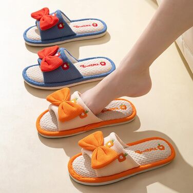 Тапочки жіночі літні для дому, м'які, антиковзаючі, для спальні, синього кольору, 36/37 EU