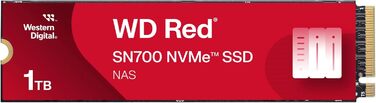 WD Red SN700 1TB NVMe SSD для NAS: Швидкий SSD M.2 з PCIe/NVMe інтерфейсом