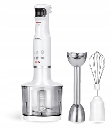 Погружний блендер MPM MBL-28 500 Вт, білий