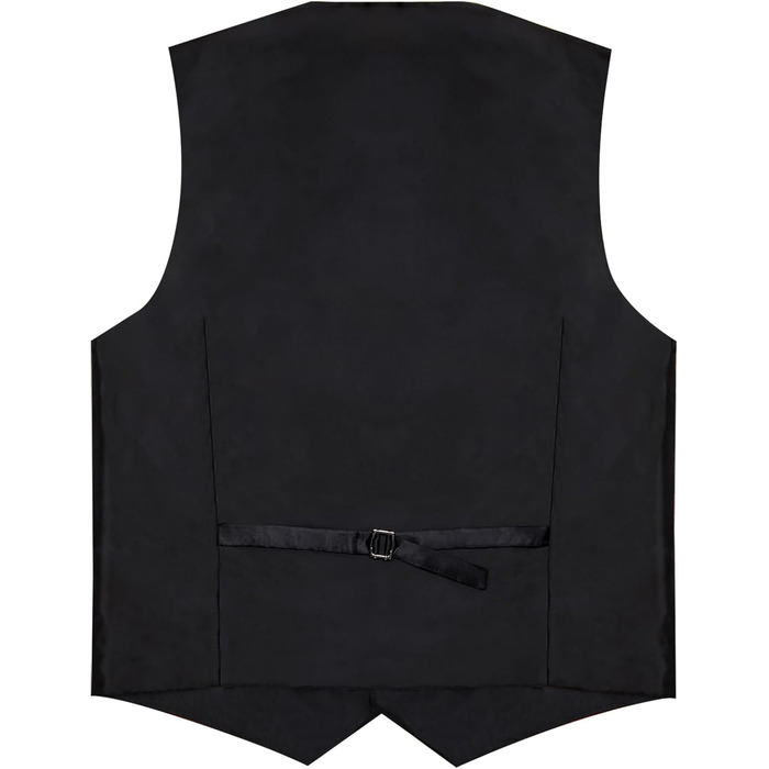 Костюмний аксесуар для чоловіків DiBanGu: 7-елементний набір (краватка, реверс-голка, крапка) чорного кольору (M)