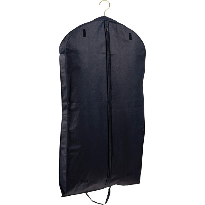 Tuva Tuva Inc. Breathable Faux Fur Coat & Suit/Dress Garment Bag, 152.4 cm, with Handles, Black