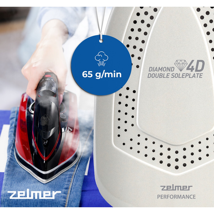Парова праска Zelmer ZIR3210 Performance 3200 Вт