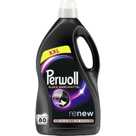Рідкий пральний засіб Perwoll Renew Black для темного одягу, відновлення кольору та волокон, 80 прань