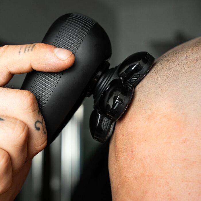 Електричний голкострум для голих голів чоловічий Shav Crowner, голкострум для голови, апарат для гоління голови вологою та сухою, чоловічий голкострум