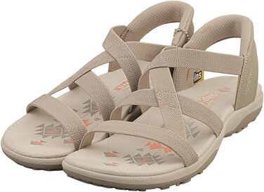 Сандалі жіночі Skechers Reggae Slim Stretch Flex Slip-Ins бежеві 39 EU