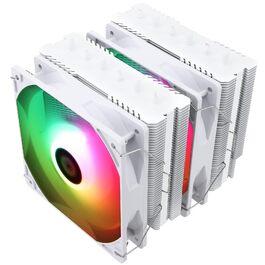 Кулер для процесора Thermalright Peerless Assassin 120 SE WHITE ARGB, двовежевий, 6 теплових трубок, для AMD AM5 та Intel LGA1851/1700, білий