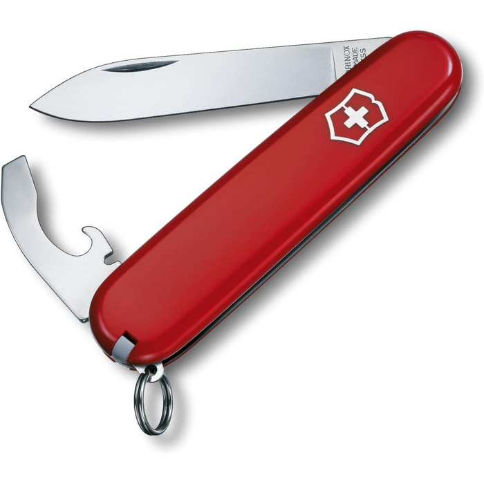 Швейцарський ніж Victorinox Bantam – мультитул з 8 функціями, ніж, відкривачка для консервів, викрутка 5 мм