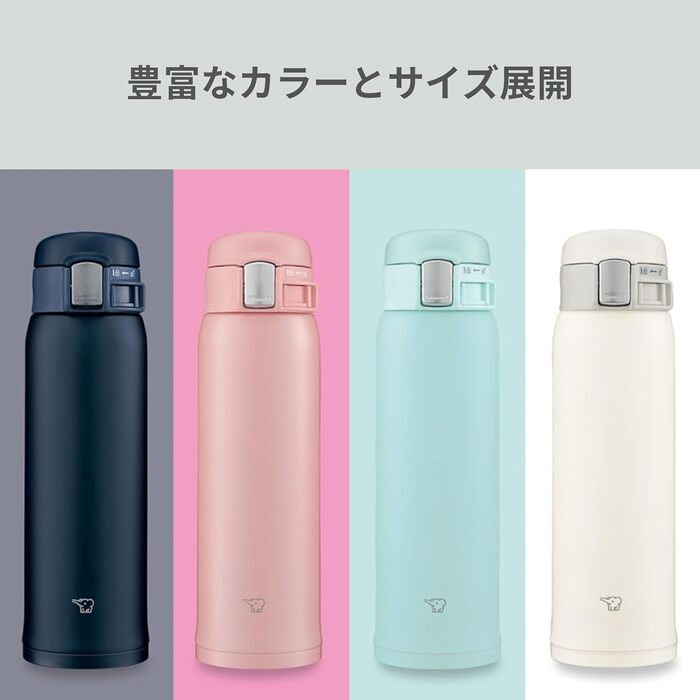 Zojirushi Stainless Steel Thermobecher 480ml - Leakproof Travel Mug for Coffee, Office & Travel - Dark Blue