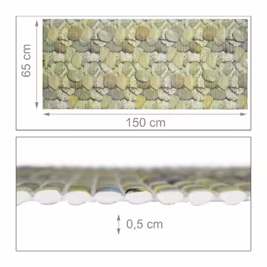 Relaxdays Soft Foam Bath Mat