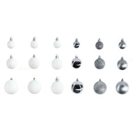 Relaxdays Set of Christmas Baubles