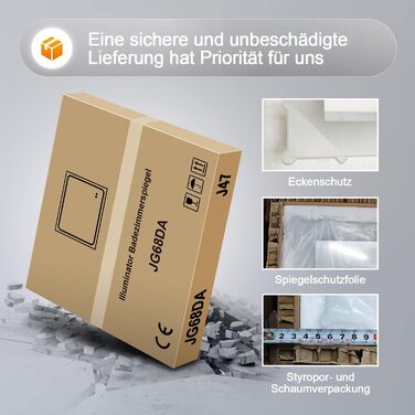 Дзеркало настінне прямокутне з заокругленими кутами, 40x60 см, чорне, нержавіюча сталь. Підходить для ванної кімнати та вітальні.