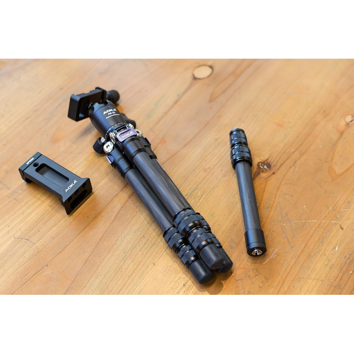 Карбоновий настільний штатив AOKA CMP163C з кулястою головкою KB20