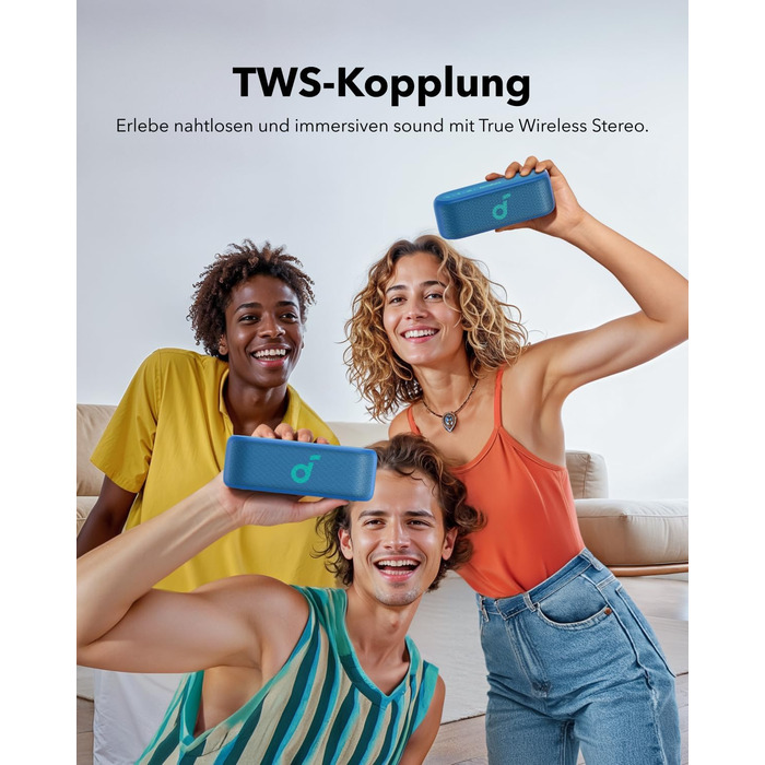 Soundcore Select 2S: Портативна Bluetooth-колонка з 20W, BassUp™ та IPX7 захистом