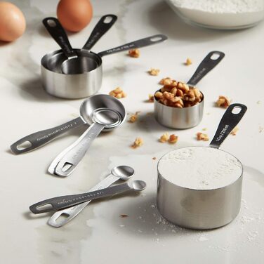 Hushåll's Stainless Steel Serving Spoon Set – 5-Piece, Durable, for Dry Foods, Spices, or Liquids