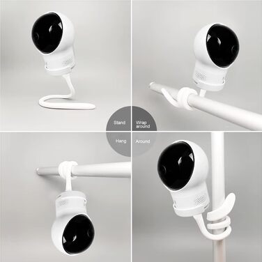 Тримач для дитячого монітора eufy SpaceView/Spaceview S/Spaceview Pro, гнучкий, для дитячої кімнати