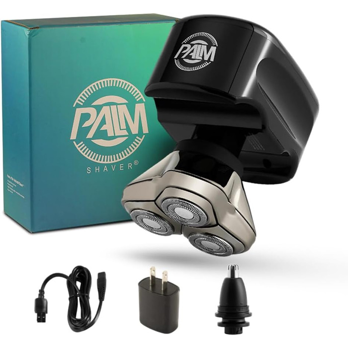 Електричний верстат для гоління Pitbull Palm Shaver для чоловіків з лезами CR-3 Ultra Precision