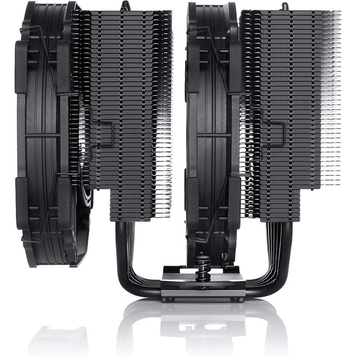 Noctua NH-D15 chromax.black - Кулер CPU Dual-Tower (140 мм, чорний)