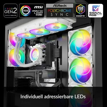 Система водяного охолодження ARCTIC Liquid Freezer III 420 A-RGB для ПК: 3x140 мм вентилятори, радіатор 38 мм, PWM-насос, підтримка AMD AM5/AM4, Intel LGA1851/1700