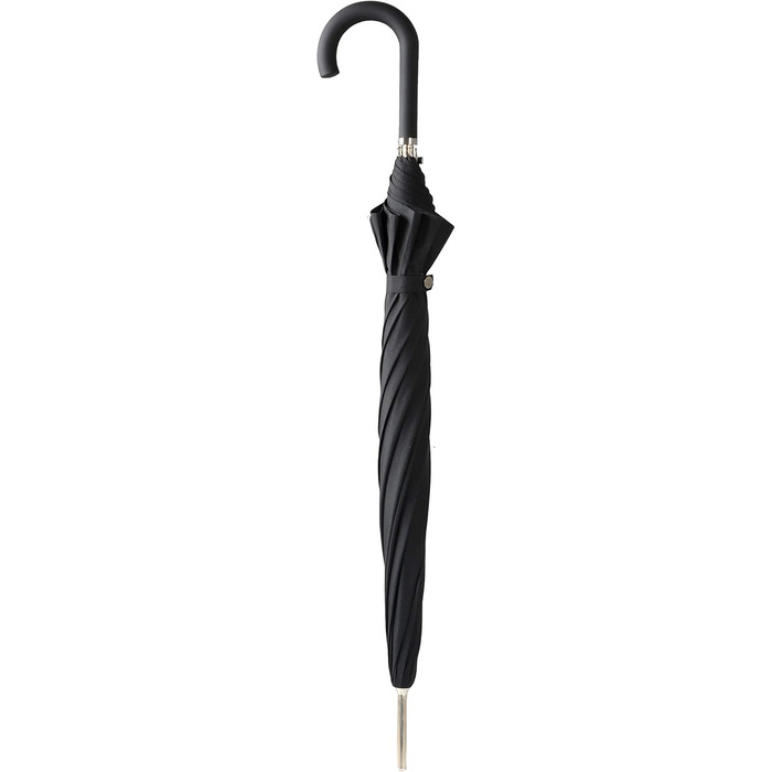 Doppler Parasol Carbon Steel Long Automatic Black – Large Canopy – Robust Frame