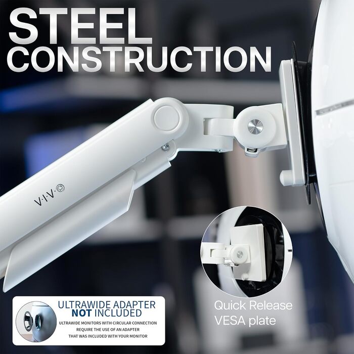 Кріплення для монітора VIVO Robuster STAND-V101V, до 49