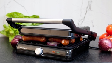Електричний гриль Berlinger MAX-2400-W 2400 Вт, розкладний на 180°