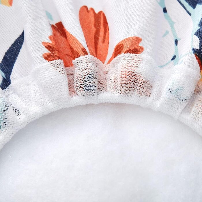 Чохол для прасувальної дошки з квітковим малюнком, шнурок, стандартний розмір (38,1 x 137,2 см)