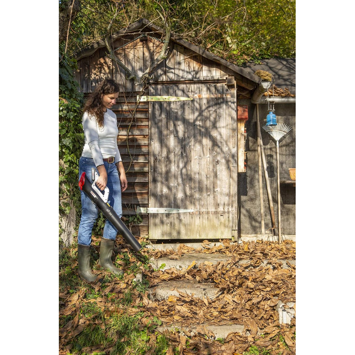 IKRA Battery Axial Leaf Blower ICB 20, ergonomic, compact, lightweight, including battery and charger