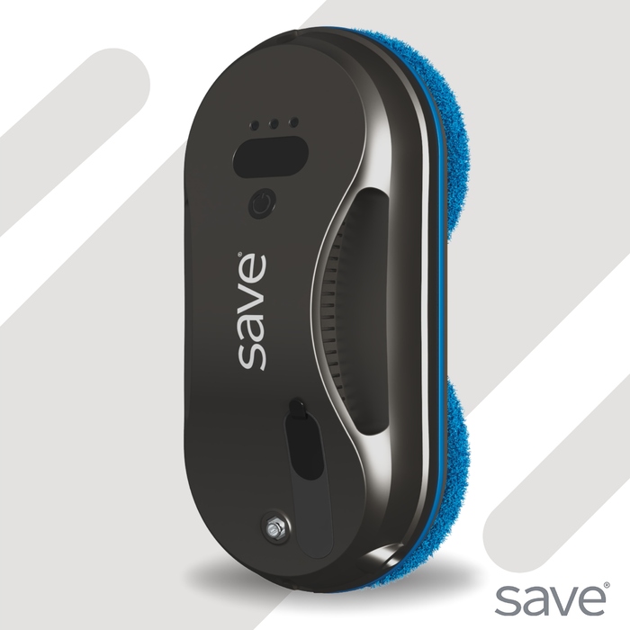 Робот-мийник вікон Save, сірий, Li-ion, 90 Вт, 999 м²