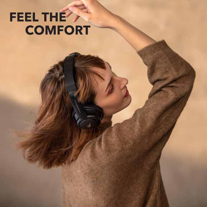 Soundcore Q30 навушники Bluetooth з активним шумозаглушенням, Hi-Res звук, 40 годин роботи, чорний