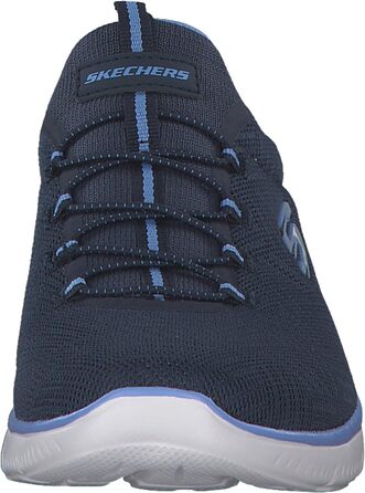 Жіночі кросівки Skechers Summits Artistry Chic, 40.5 EU, Navy Mesh Blue Trim