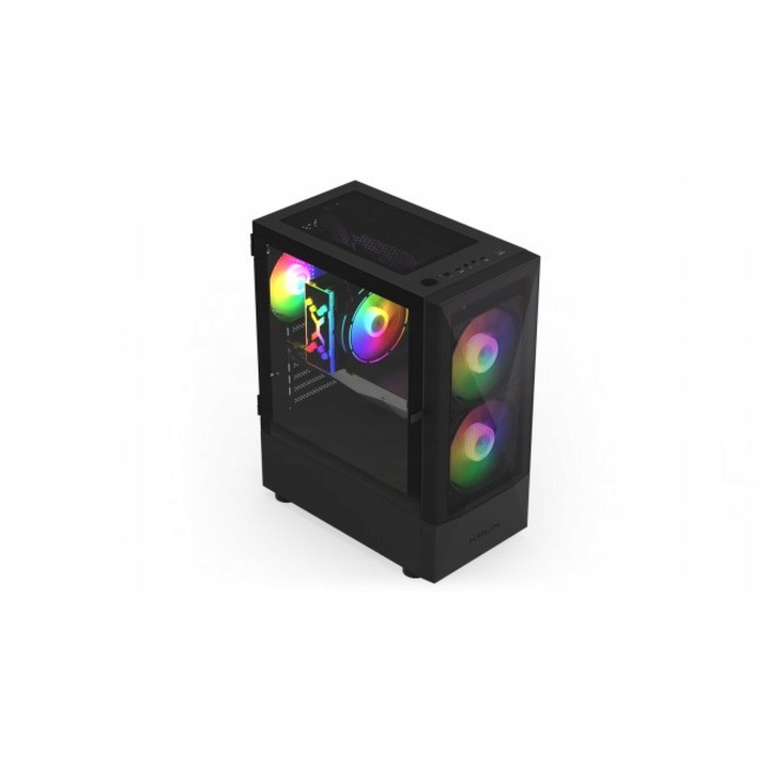 Корпус Krux Vako RGB Midi Tower, чорний