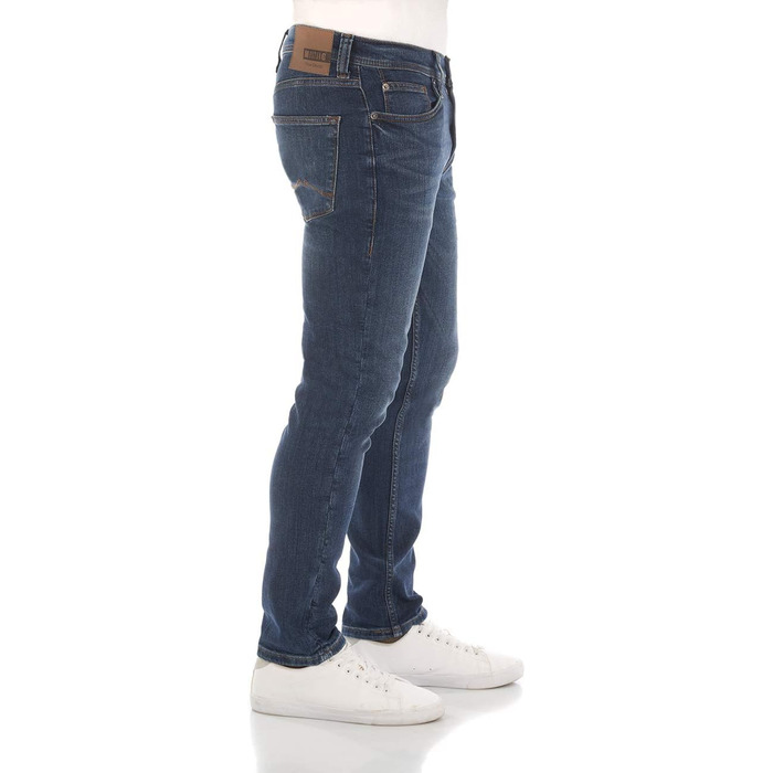 Чоловічі джинси MUSTANG Vegas Slim Fit Stretch Denim - сині, чорні, сірі (30-44, 30L-34L)