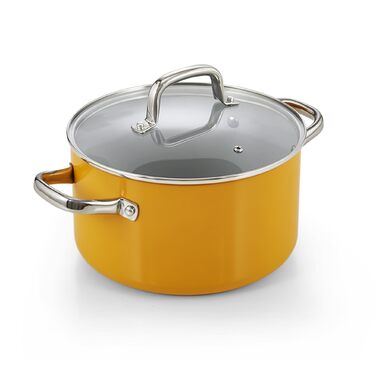 Набір посуду Cook N Home 10 предметів з антипригарним керамічним покриттям, індукційний, з бакелітовими ручками