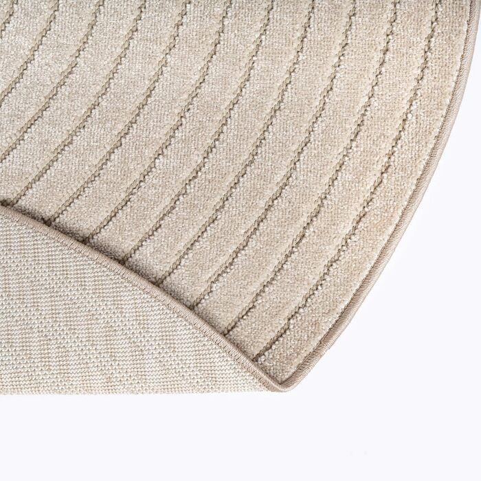 Килим Santo Plus для вітальні та спальні: якісний, легкий у догляді, довговічний, сучасний дизайн, підходить для вулиці, кремовий (200 x 280 см)