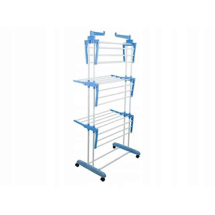 Складана вертикальна сушарка для білизни, велика підлогова стійка для балкона