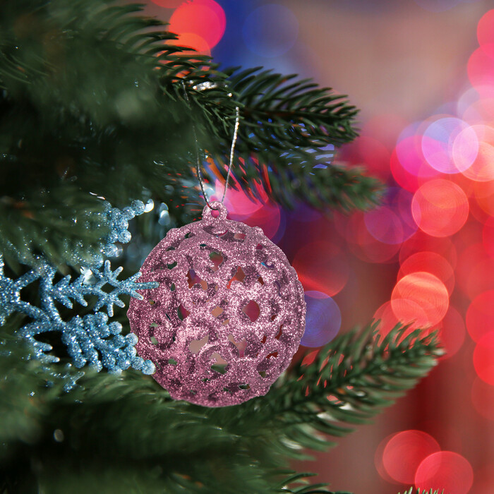 Relaxdays Set of 50 Christmas Baubles